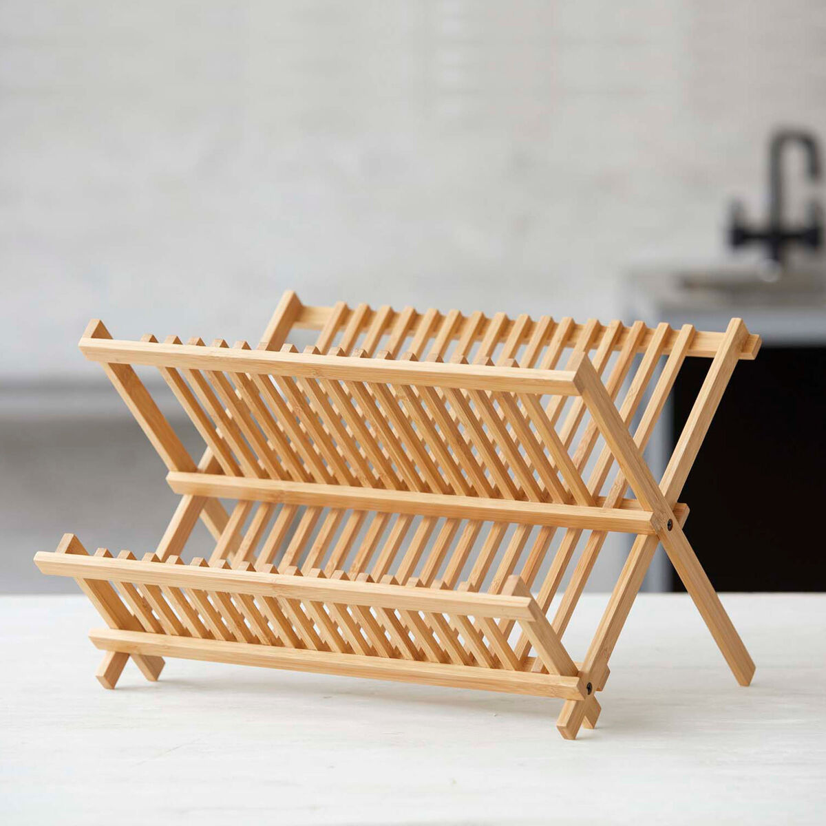 Oppvaskstativ 42 x 35 Bambu