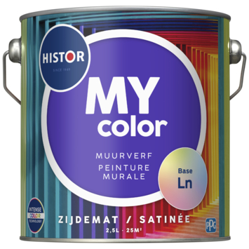 Histor My Color muurverf zijdemat 2,5 liter