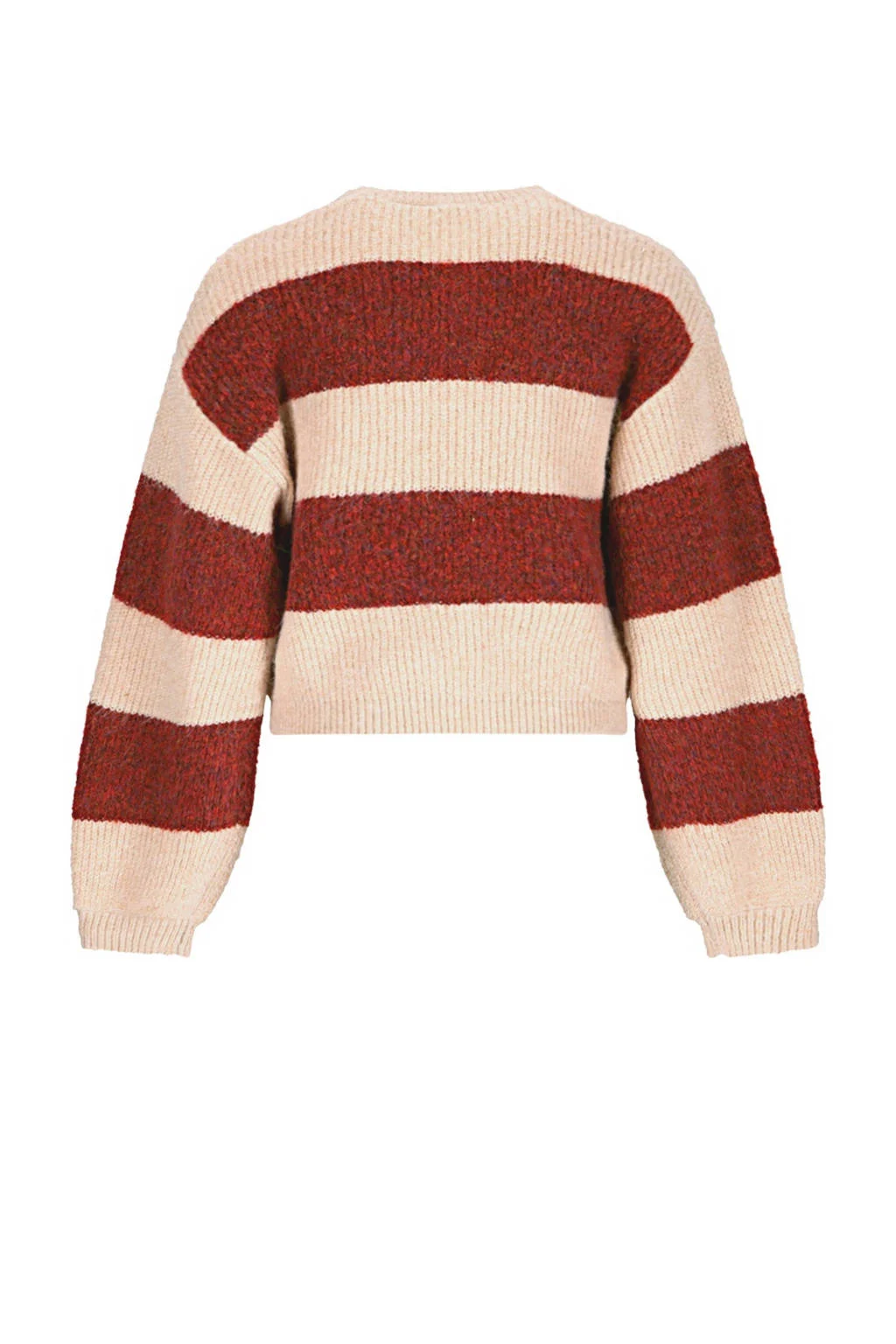 NoBell’ trui rood grof gebreid