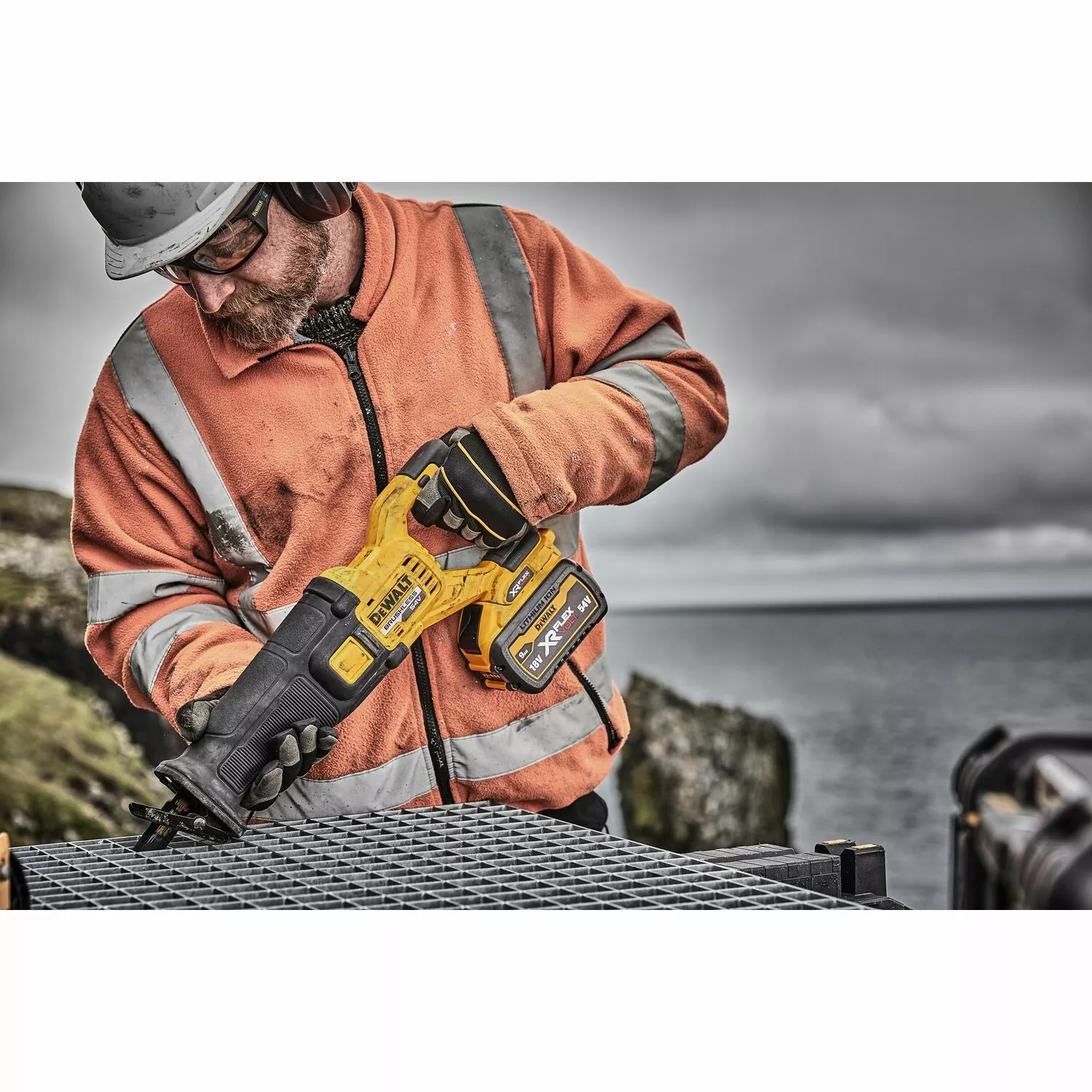 DeWALT DCS389X2-QW 54V Li-ion FlexVolt Accu Reciprozaag set (2x 9.0Ah) in TSTAK koffer