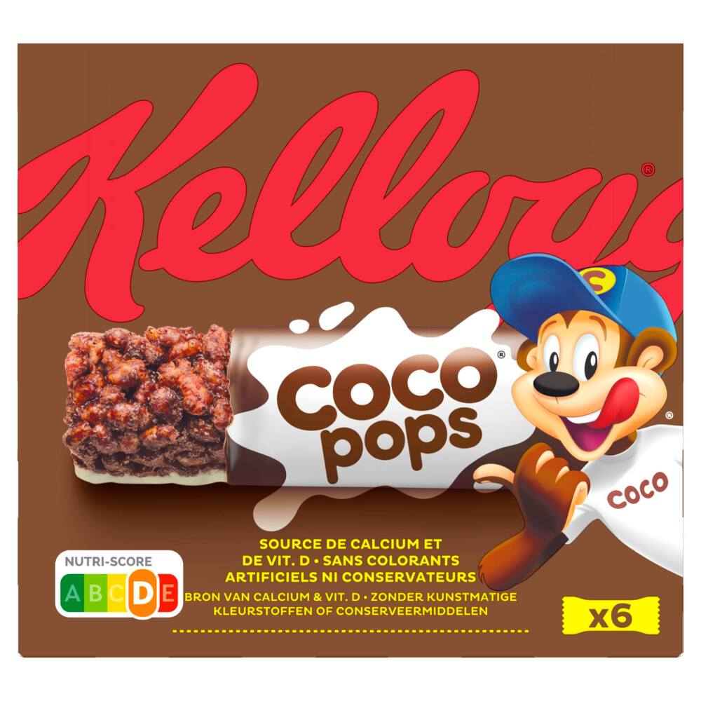 Kellogg's BarsCoco Pops6 x 20 gr