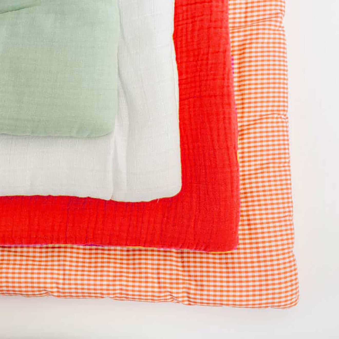 Papate Edredon en Coton Bio fraise - 70x120 cm