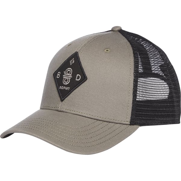 Casquette BLACK DIAMOND TRUCKER DARK FLATIRON-BLACK
