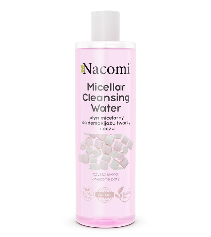 Nacomi - Água micelar de limpeza - Reduz os poros