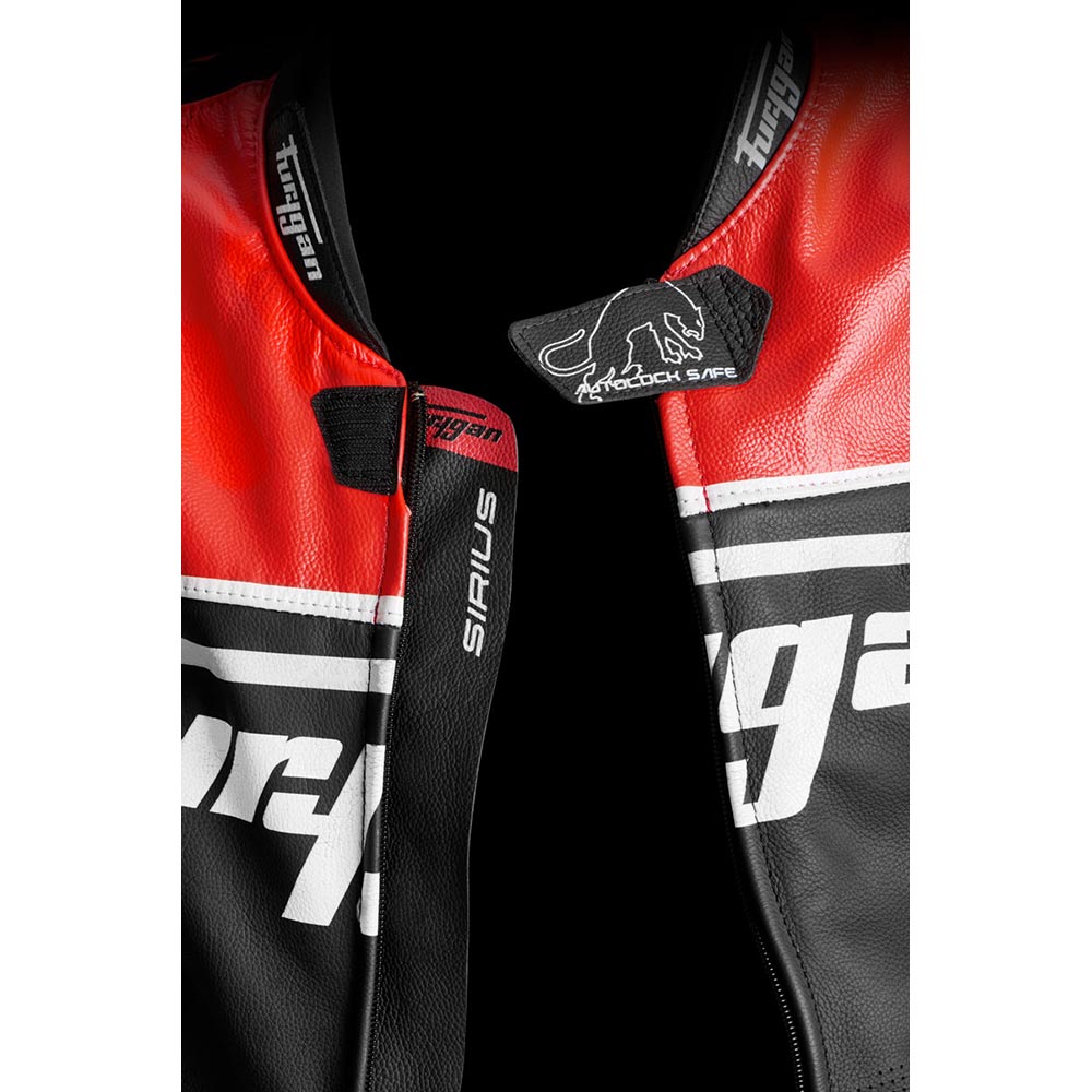 Furygan - Blouson Sirius Noir / Rouge / Blanc