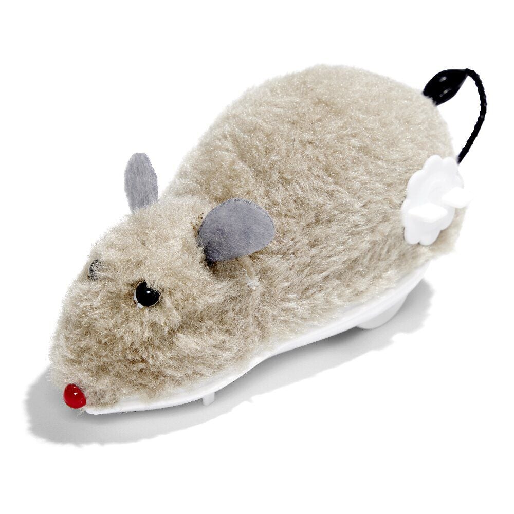 Souris mécanique pour chat L12cm - 3 modèles