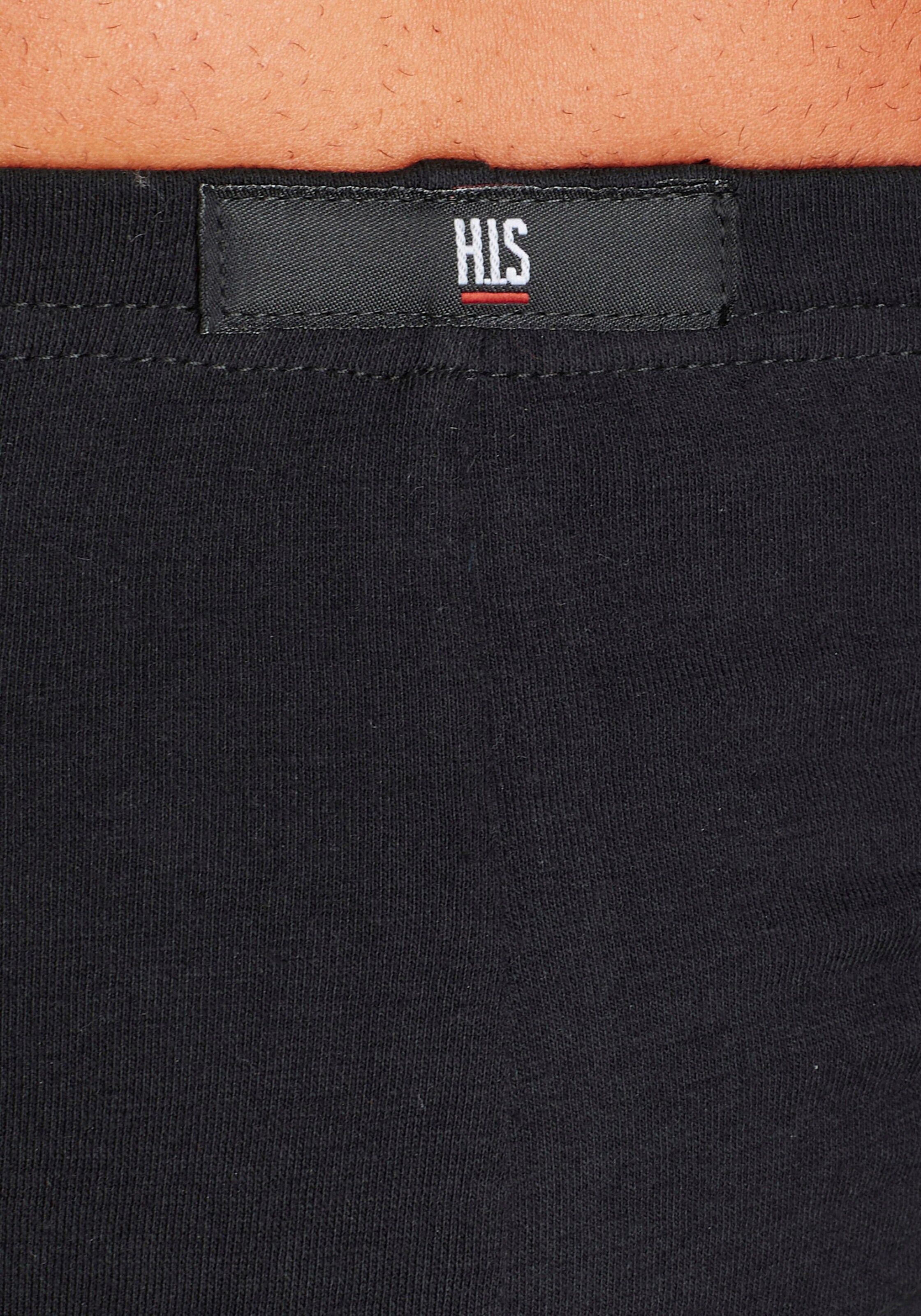 H.I.S Slip in schwarz