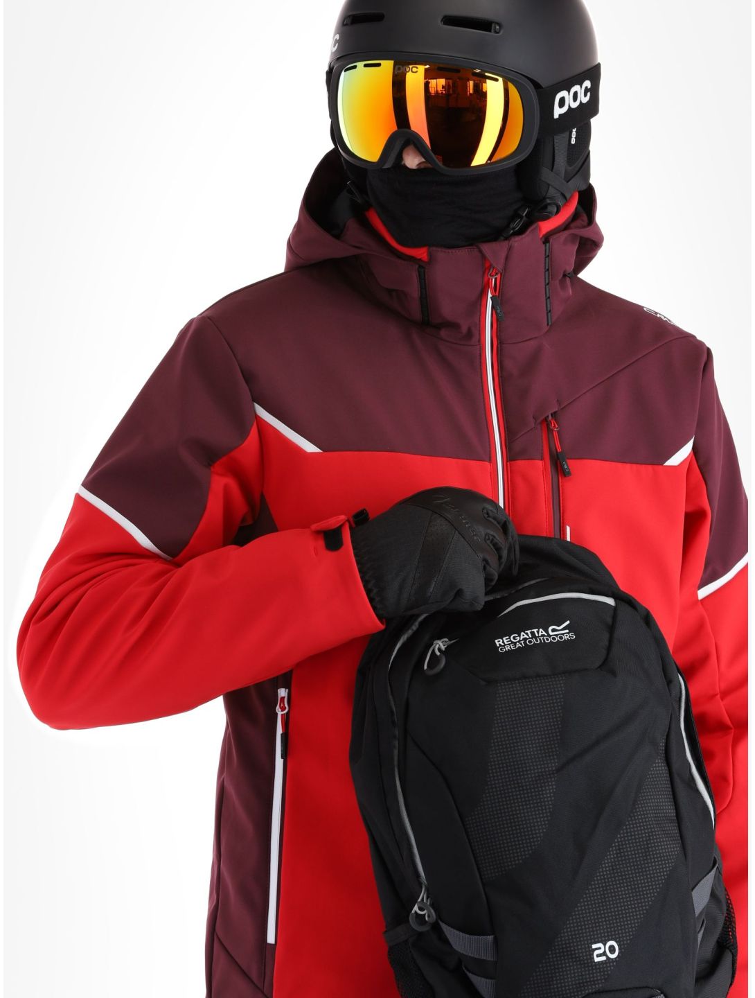 33W0897 softshell ski-jas heren