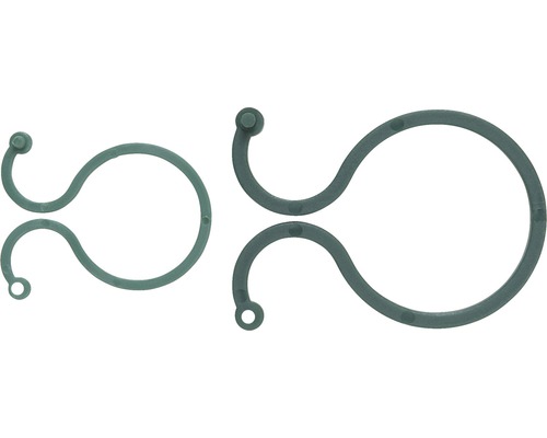 Plantenklemmen FloraSelf kunststof ringband 25 stuks