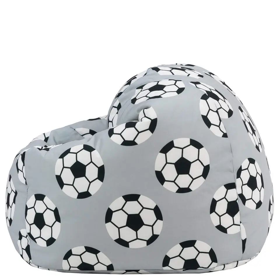 icon - Kingston Kinderzitzak Stoel - Voetbal - Binnen - Buiten - Zwart