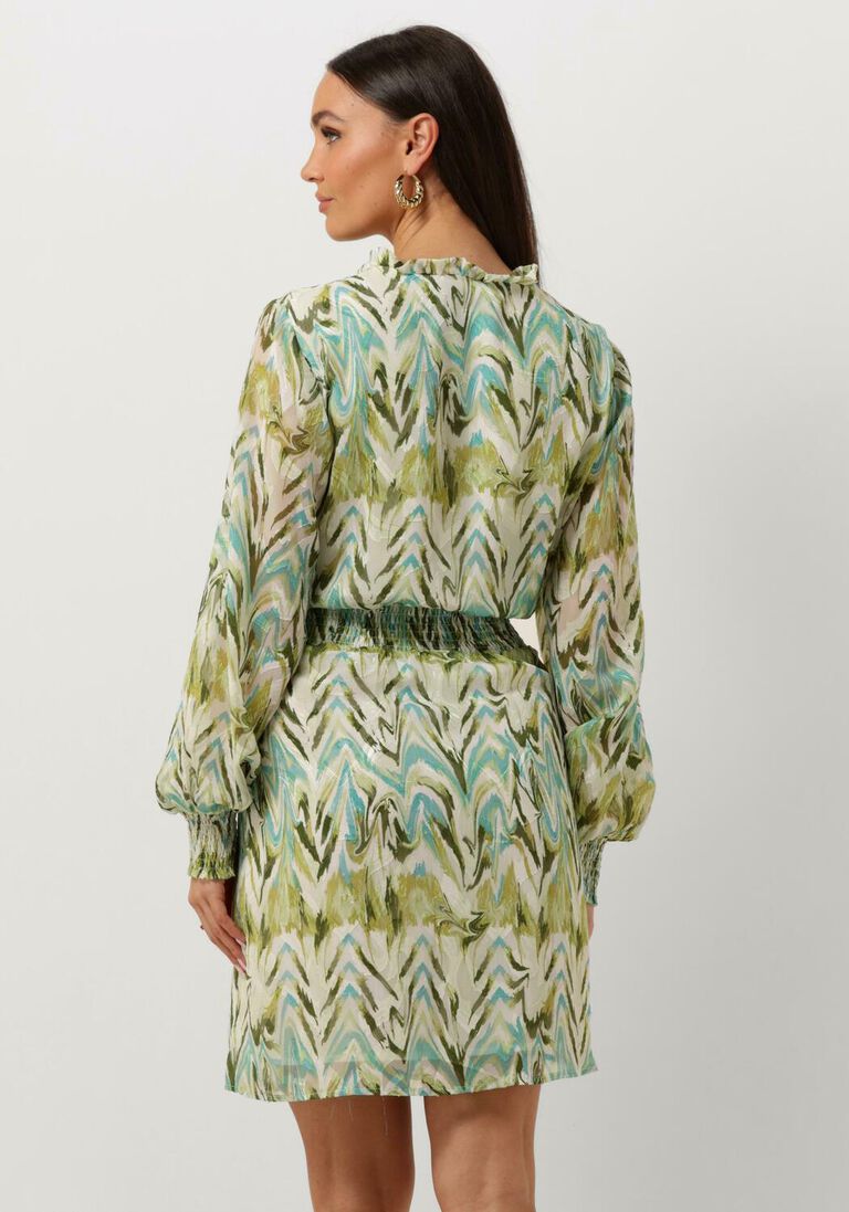 MINUS groene minus mini jurk valmia short dress