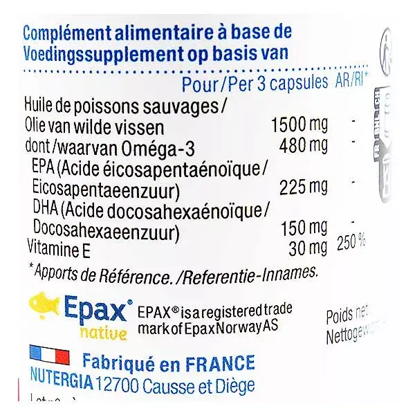 Nutergia Ergy 3 60 capsules