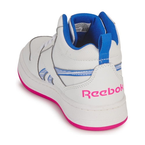 Reebok Classic - REEBOK ROYAL PRIME MID 2.0 - Blanc / Bleu / Rose
