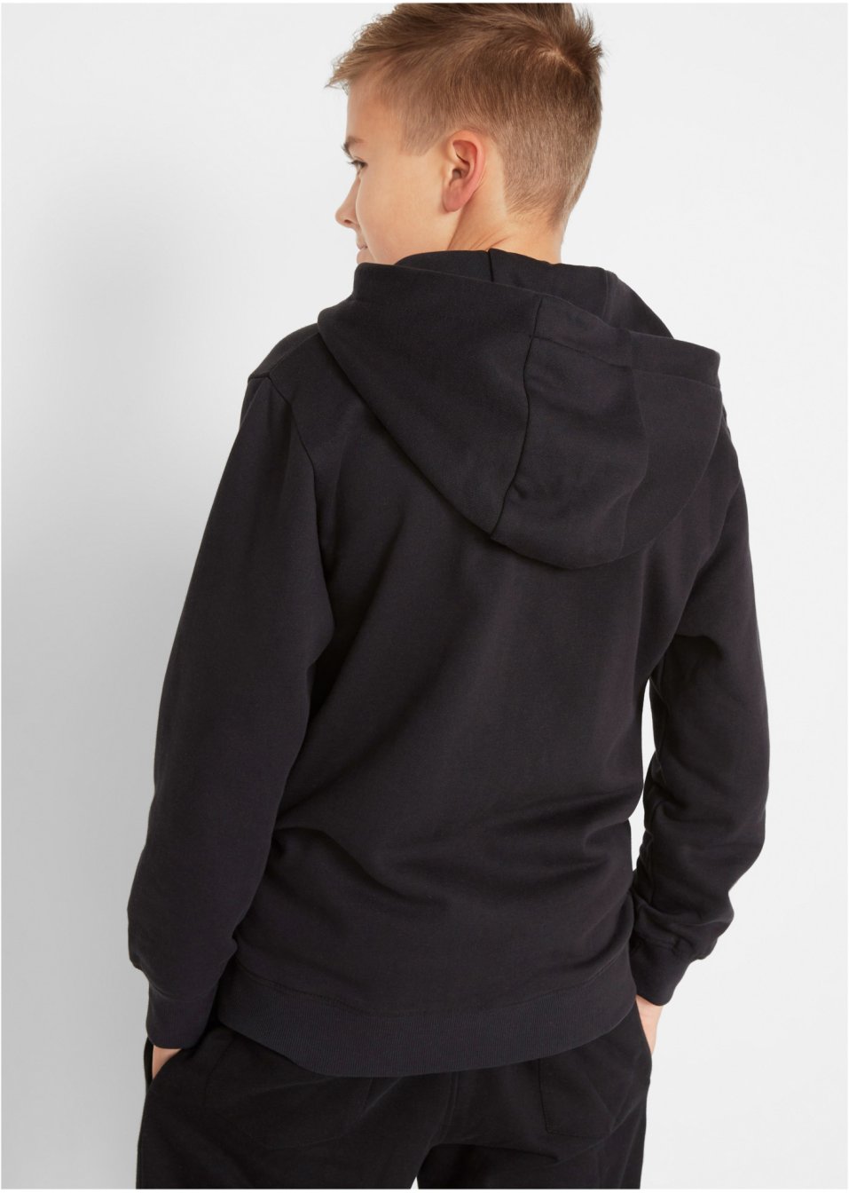 Gilet sweat-shirt garçon avec imprimé cool