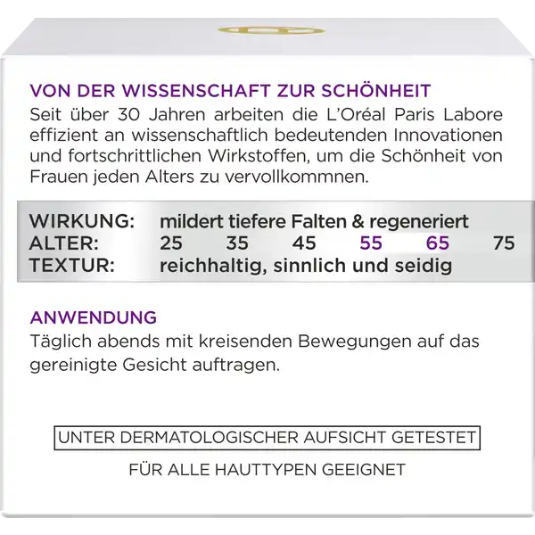 Gesichtscreme Anti-Falten Experte 55+ Nachtpflege