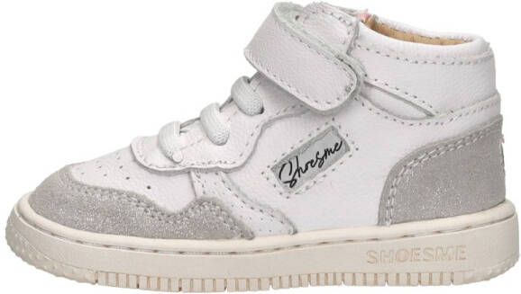 Shoesme Bn24s008 Hoge sneakers Leren Sneaker Wit