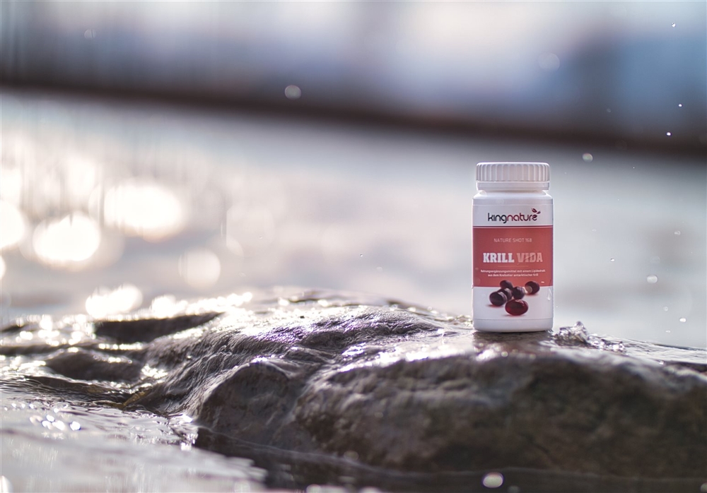 KINGNATURE Krill Vida Kaps 120 Stk
