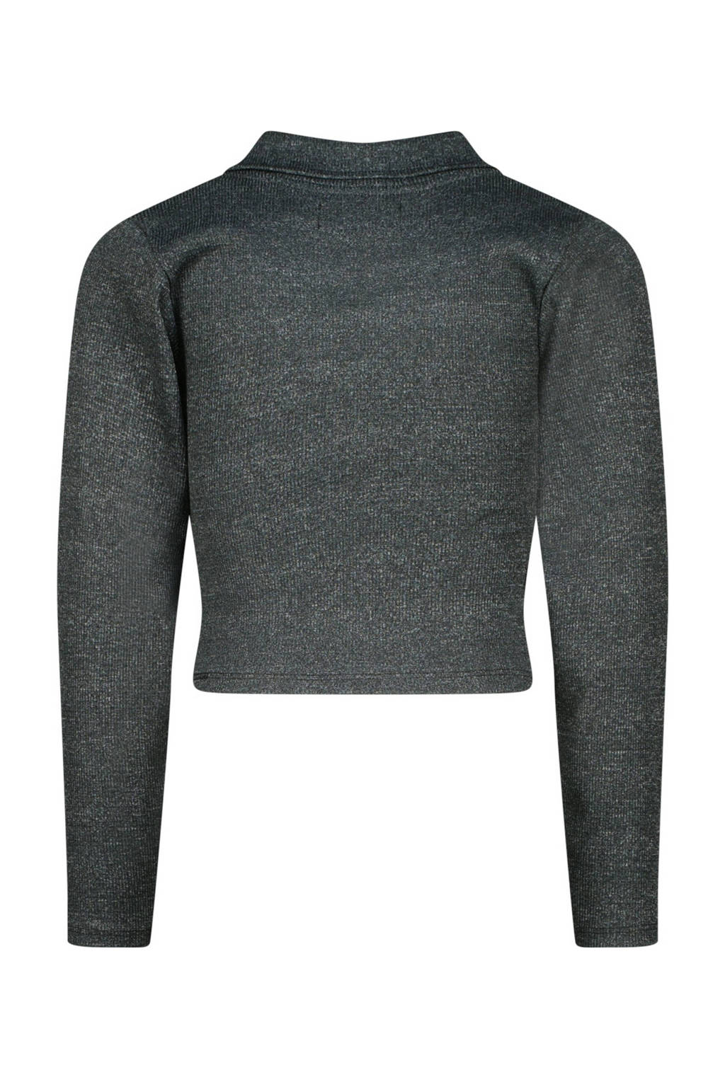 Raizzed crop top Sadie zwart