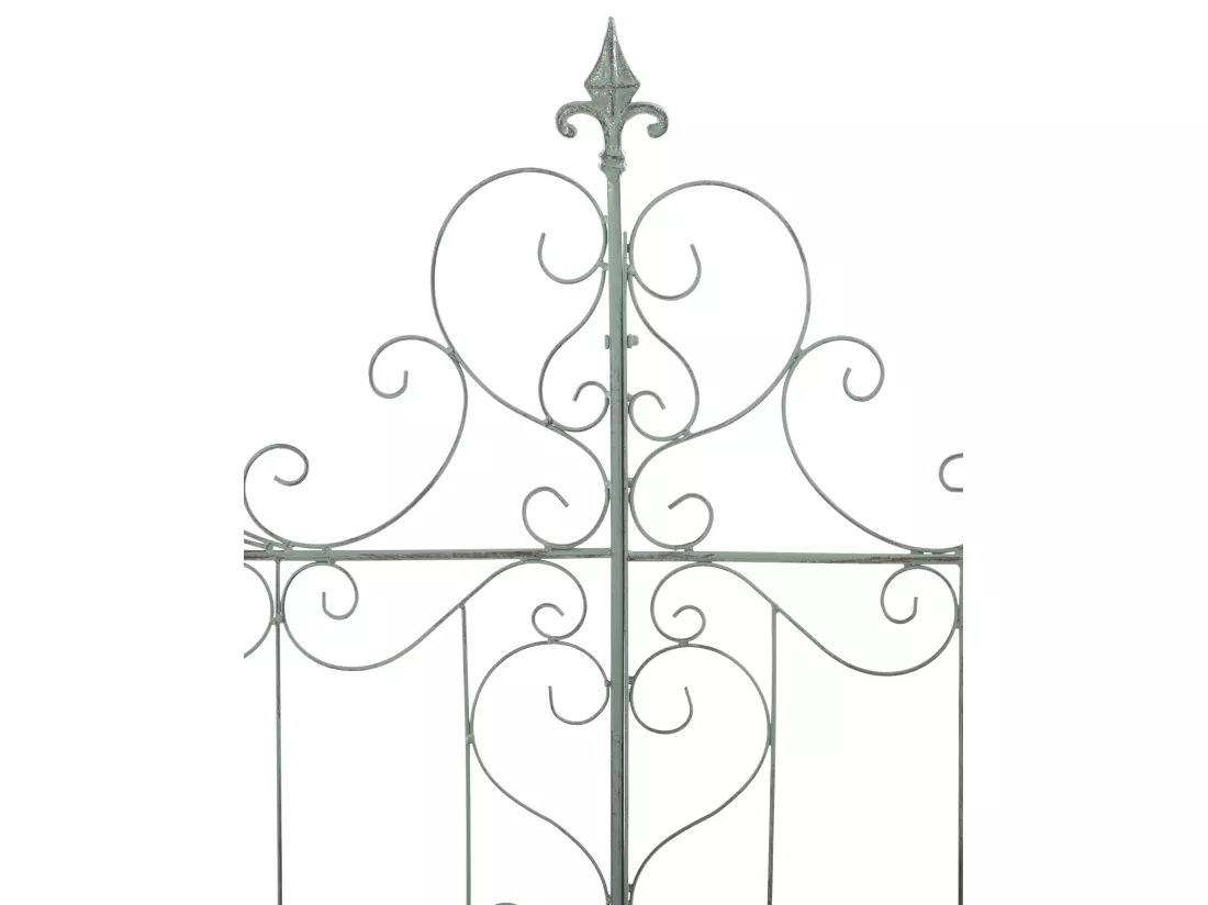 Lot de 2 Treillis - Métal - Vert antique - Mandevilla