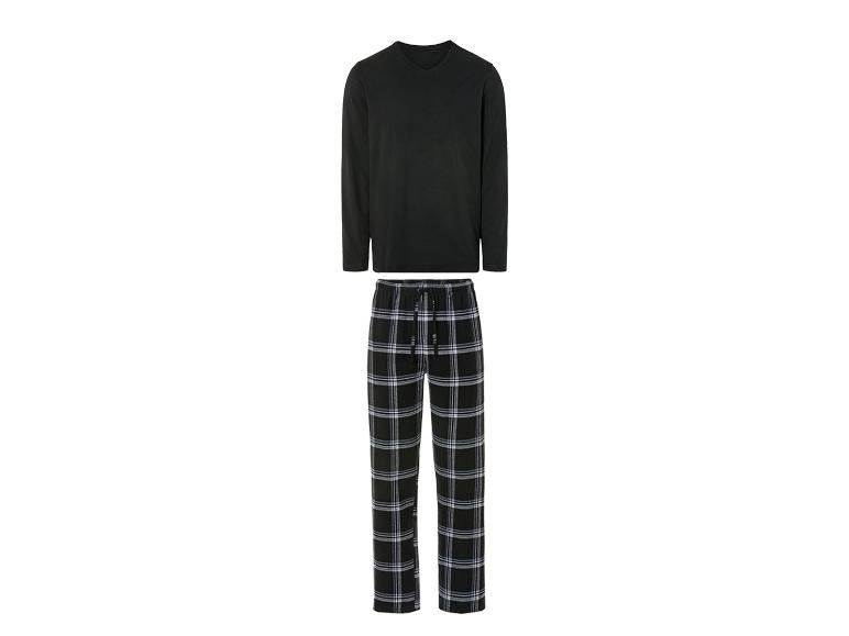 Heren flanellen pyjama