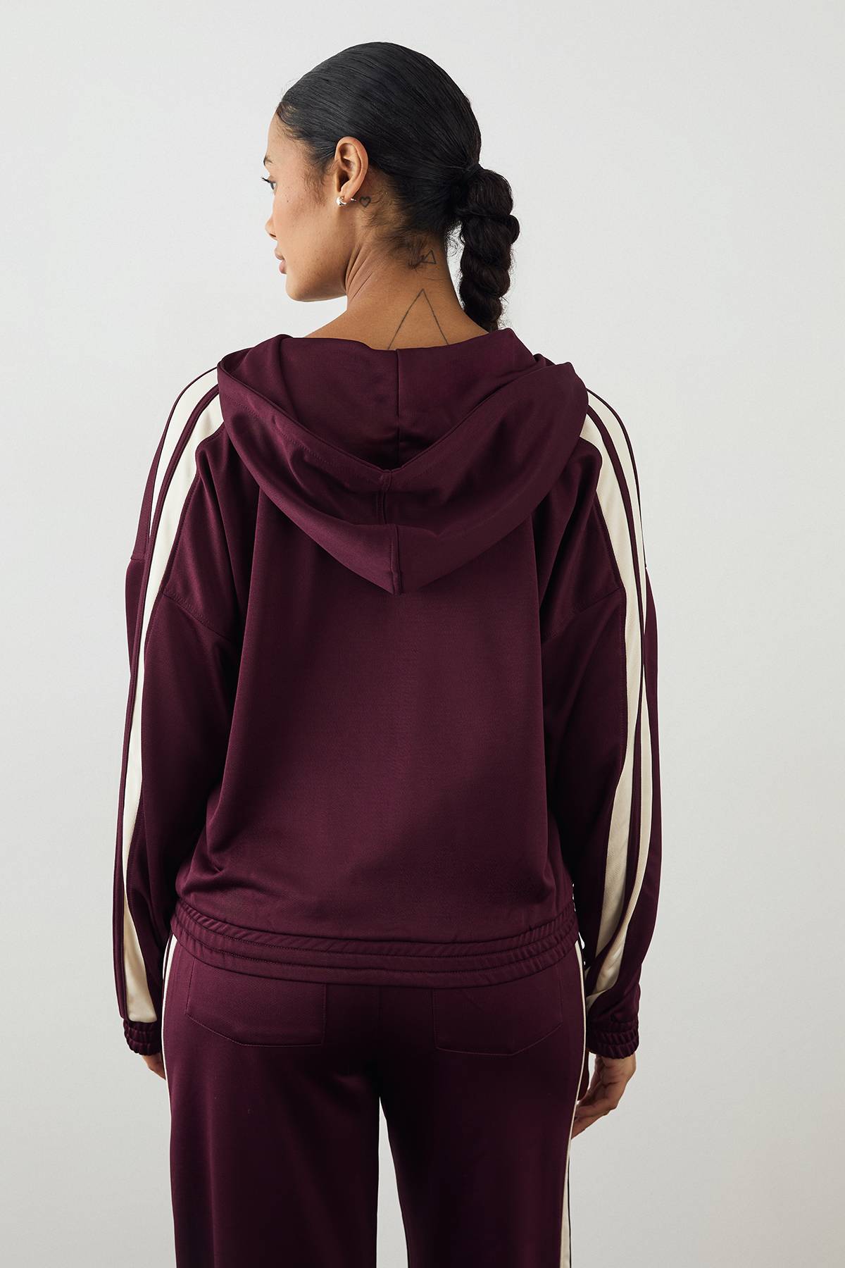 Sweat à casynthétiqueche zippé en tricot DSGN Studio