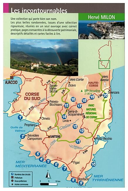 CHAMINA - SUD CORSE 20 BALADES