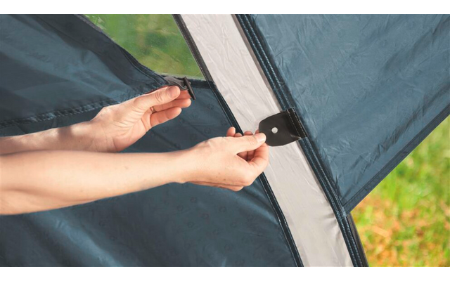 Outwell Sky 6 Dreiraum Tunnelzelt blau für 6 Personen
