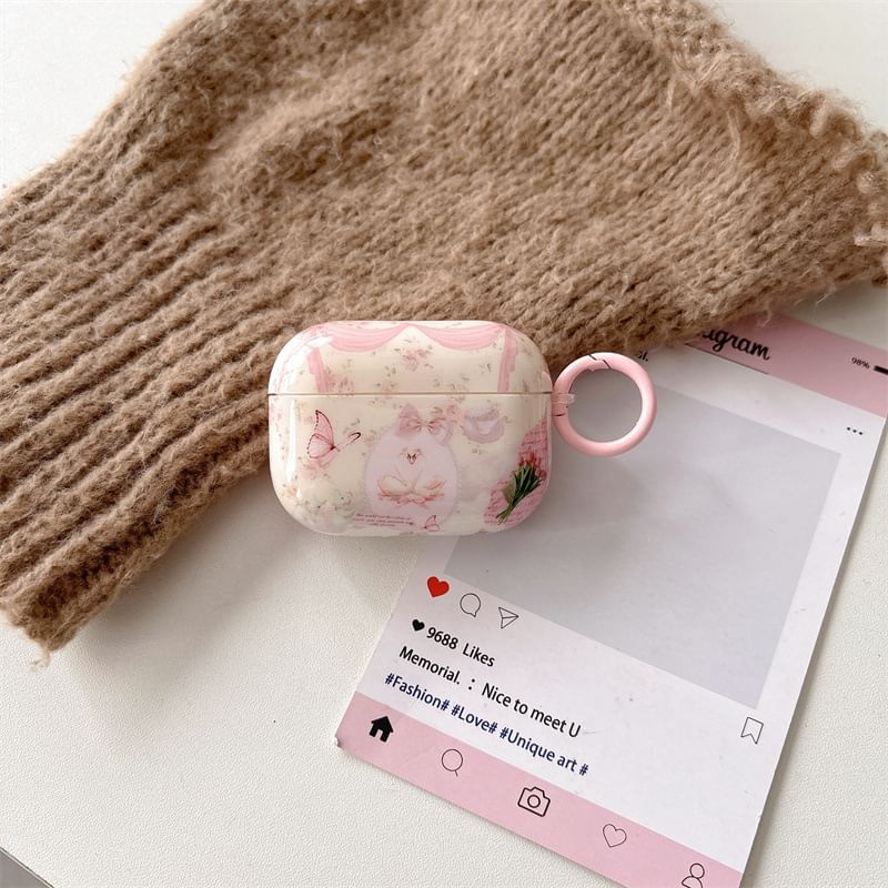 VanDi - Print AirPods / Pro oordopjeshoesje skin / charm / set