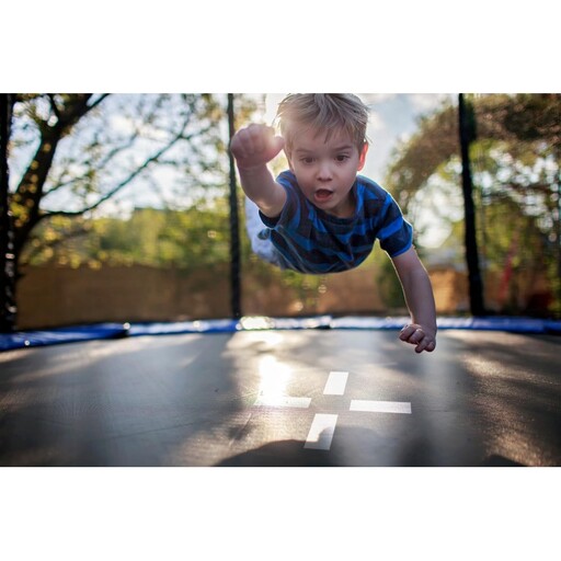 Cama elástica clássica Jump4fun Ø 427 cm - 14 pés