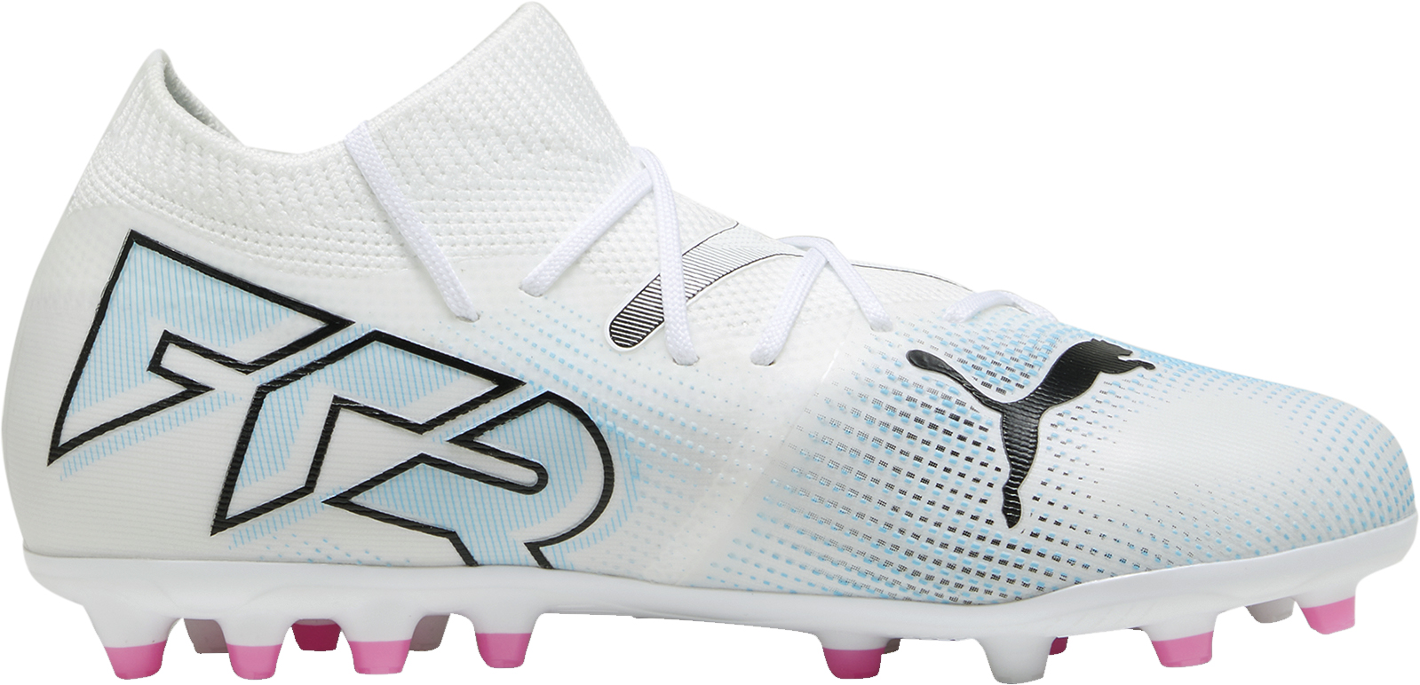 Future 7 Match MG Junior PUMA White/PUMA Black/Poison Pink