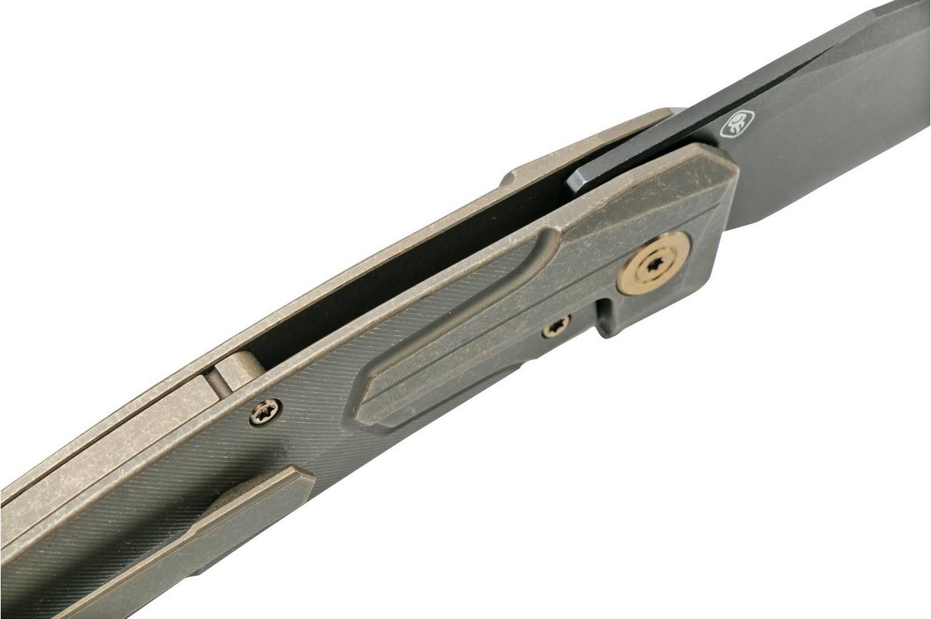 WE Knife Shuddan WE21015-3, Bronze Titanium zakmes
