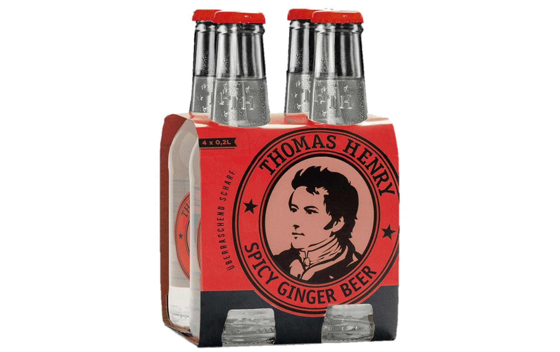 Ginger Beer 4 x 200 mlPrickelndes Erfrischungsgetränk mit Ingwergeschmack
