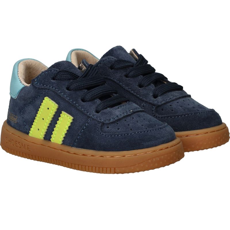 Shoesme Veterschoenen Blauw Jongens
