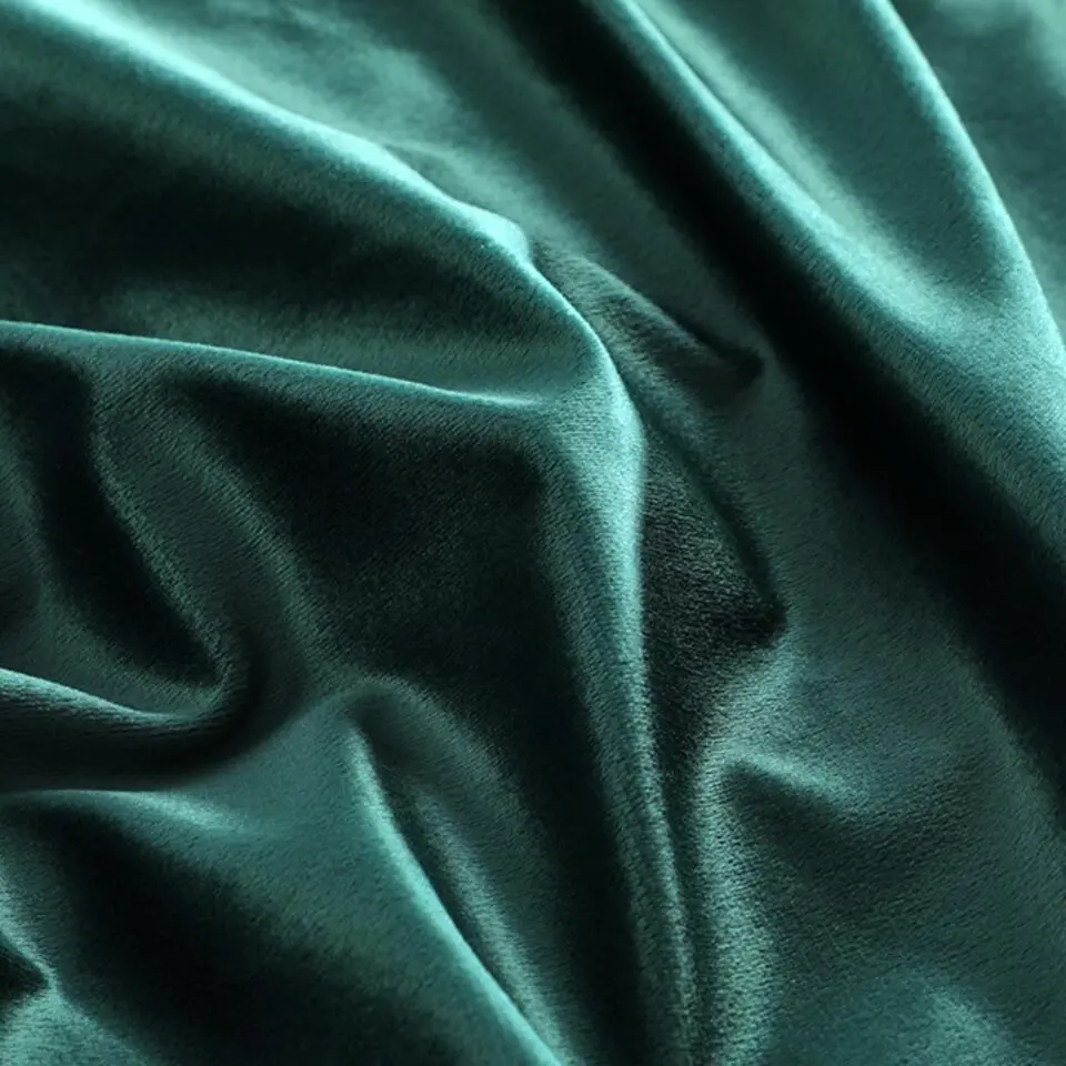 Papillon dekbedovertrek Uni Velvet - 200x200/220 cm - Groen