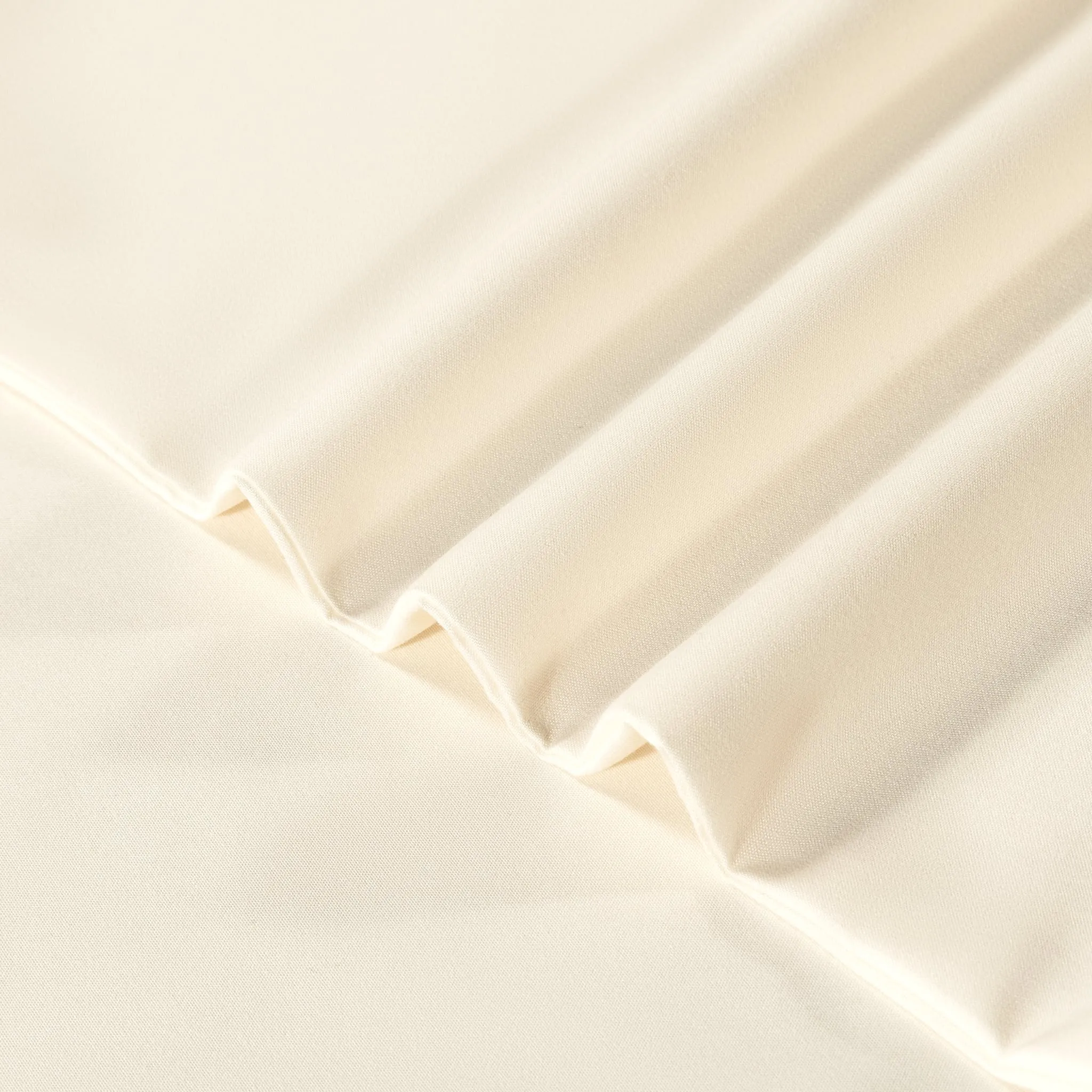 Origami Maison Ensemble Draps Lit Double - Ivoire
