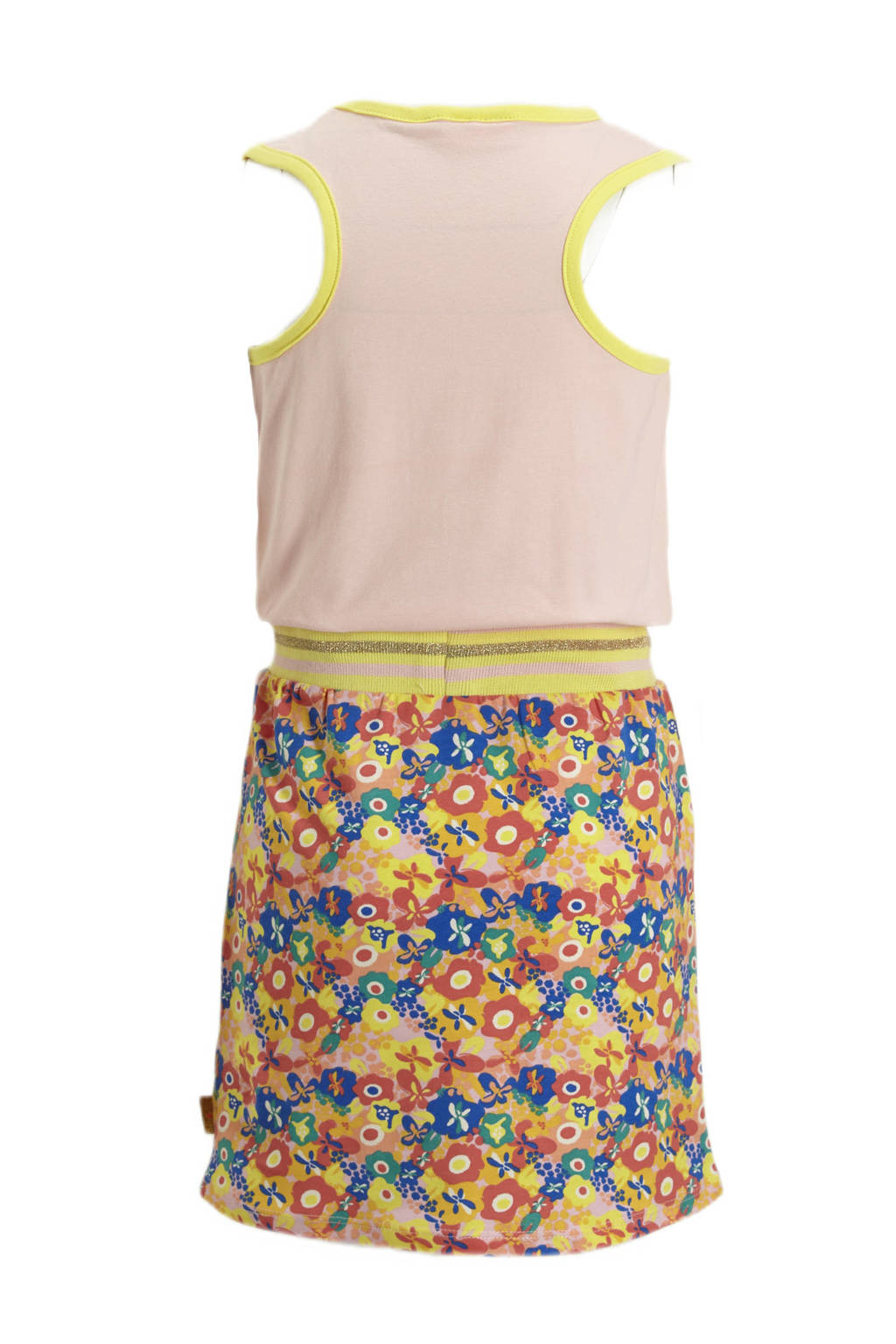 Orange Stars jurk Marietje met all over print lichtroze
