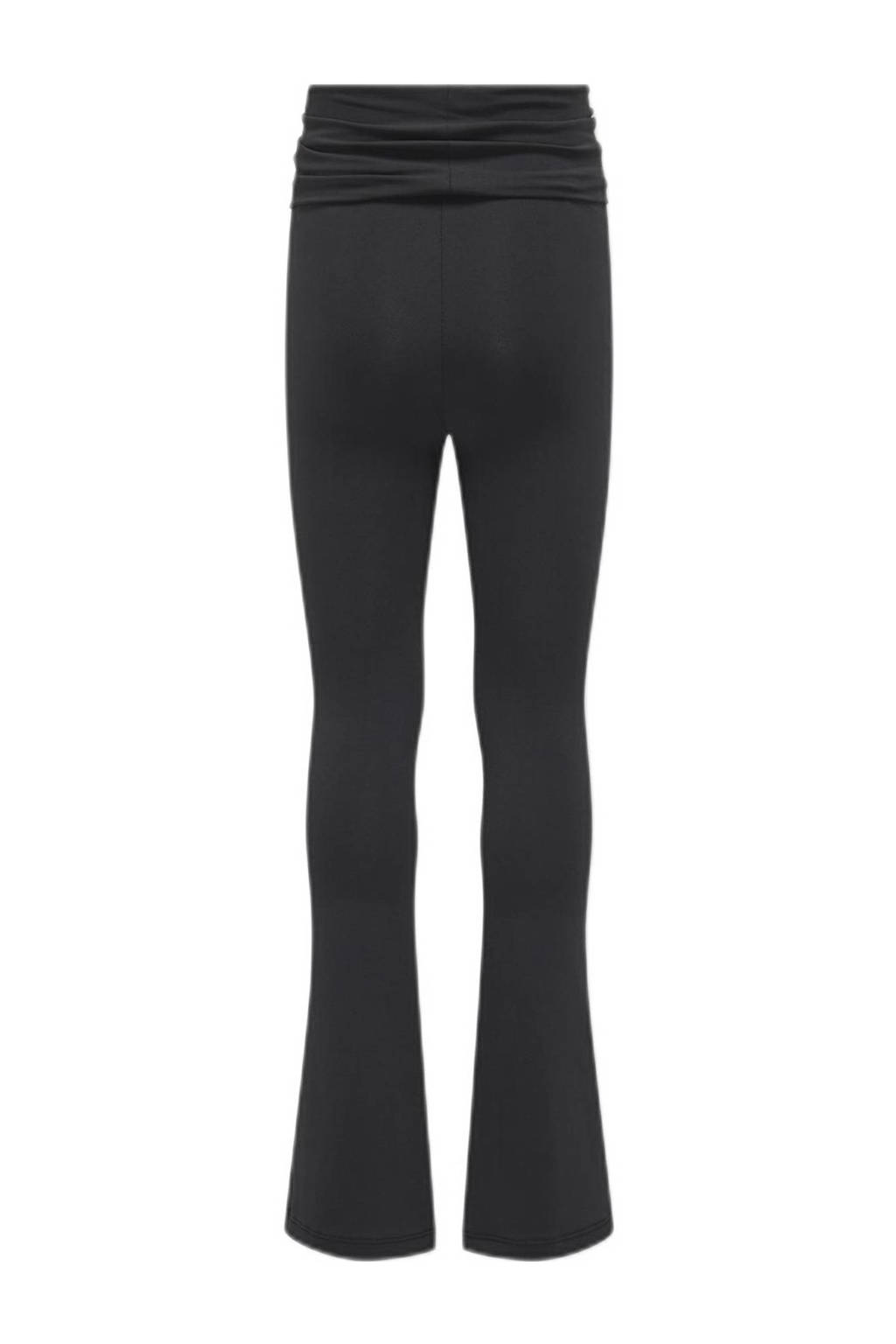 ONLY high waist flared broek KOGEA zwart
