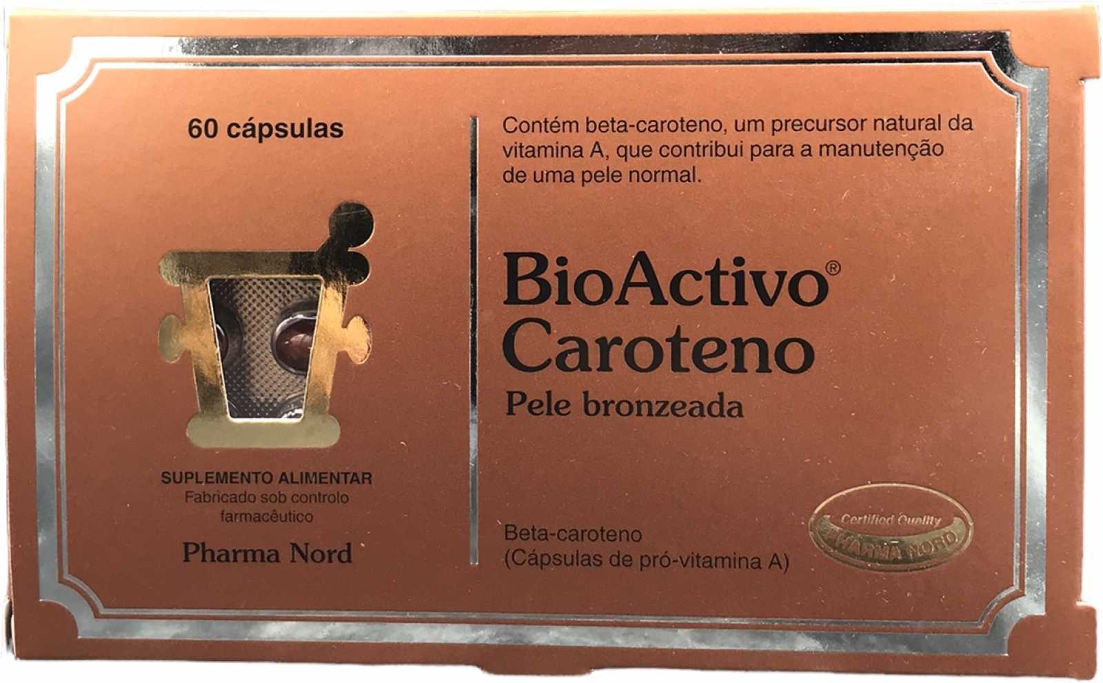 Bioactivo Carotene 60 cápsulas