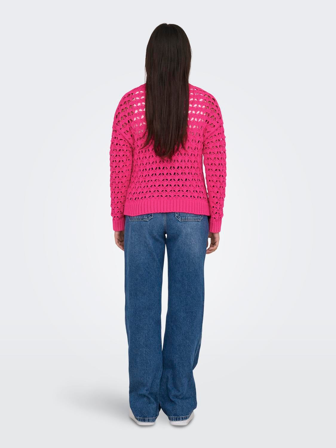 ONLLINDA Strickpullover Raspberry Rose