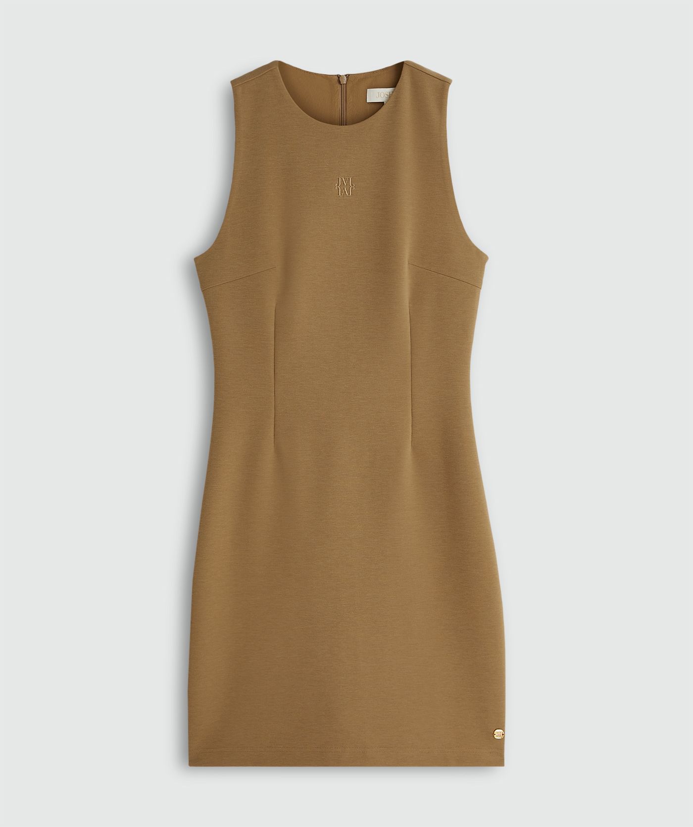 JV-SHANY slim fit jurk  - khaki