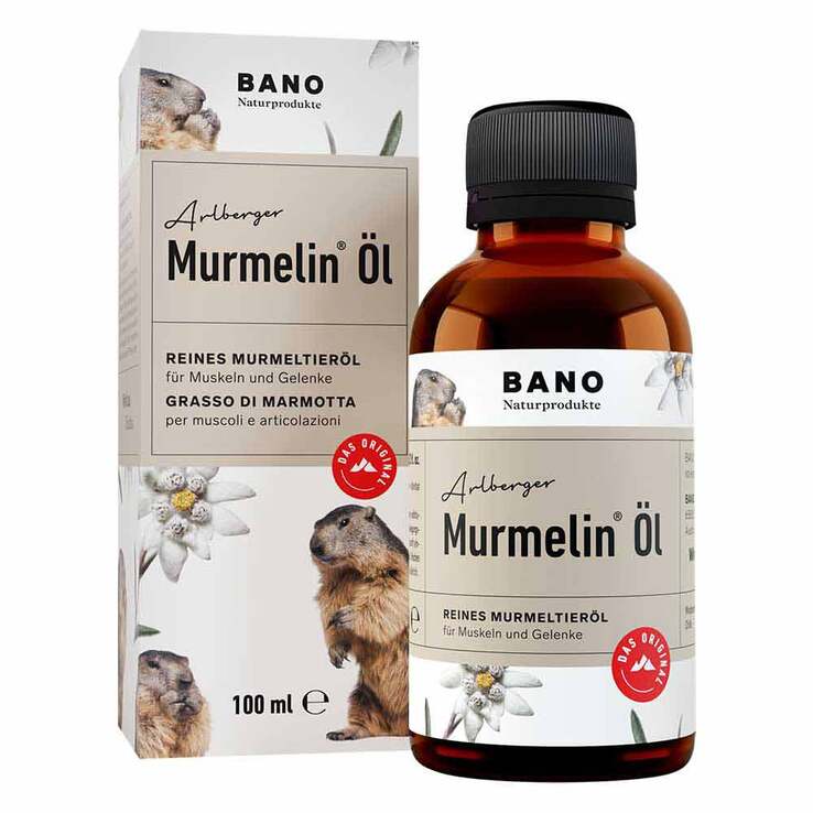 Tiroler Murmelin Öl 100% reines Murmeltieröl, 100 ml