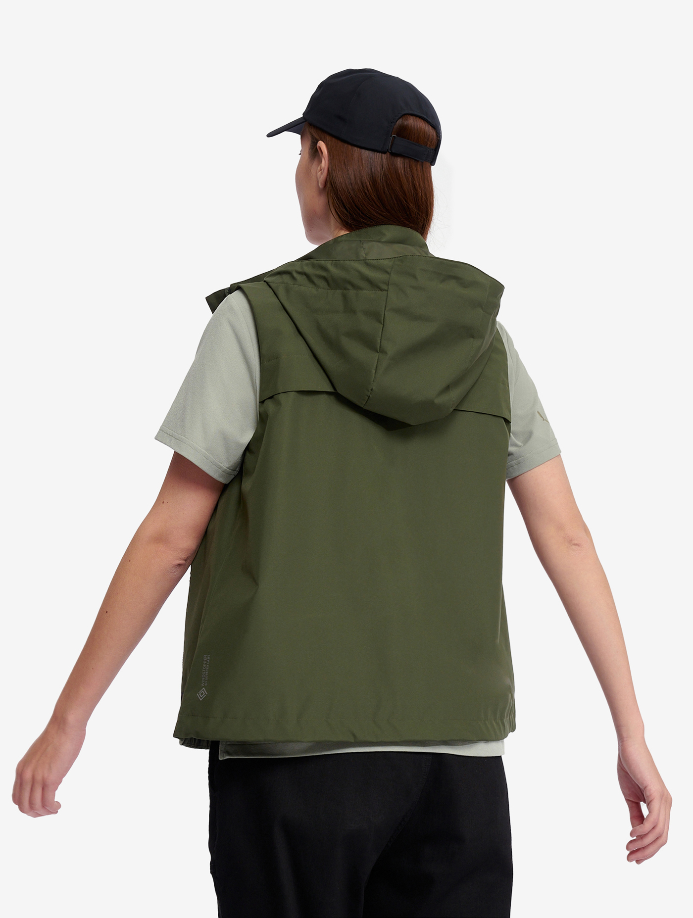 Veste coupe-vent GORE-TEX sans-manche pour femmes avec capuche amovible AVOCAT I