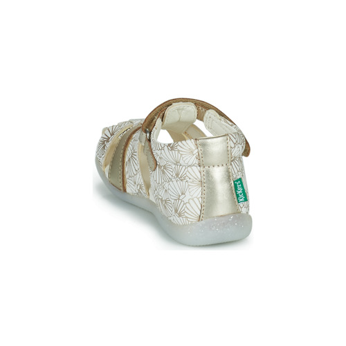 Kickers - BIGFLO-2 - Blanc / Argent