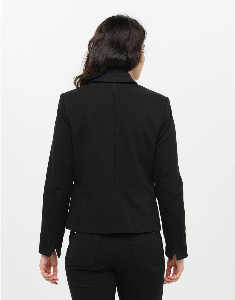 Veste tailleur noire chic
