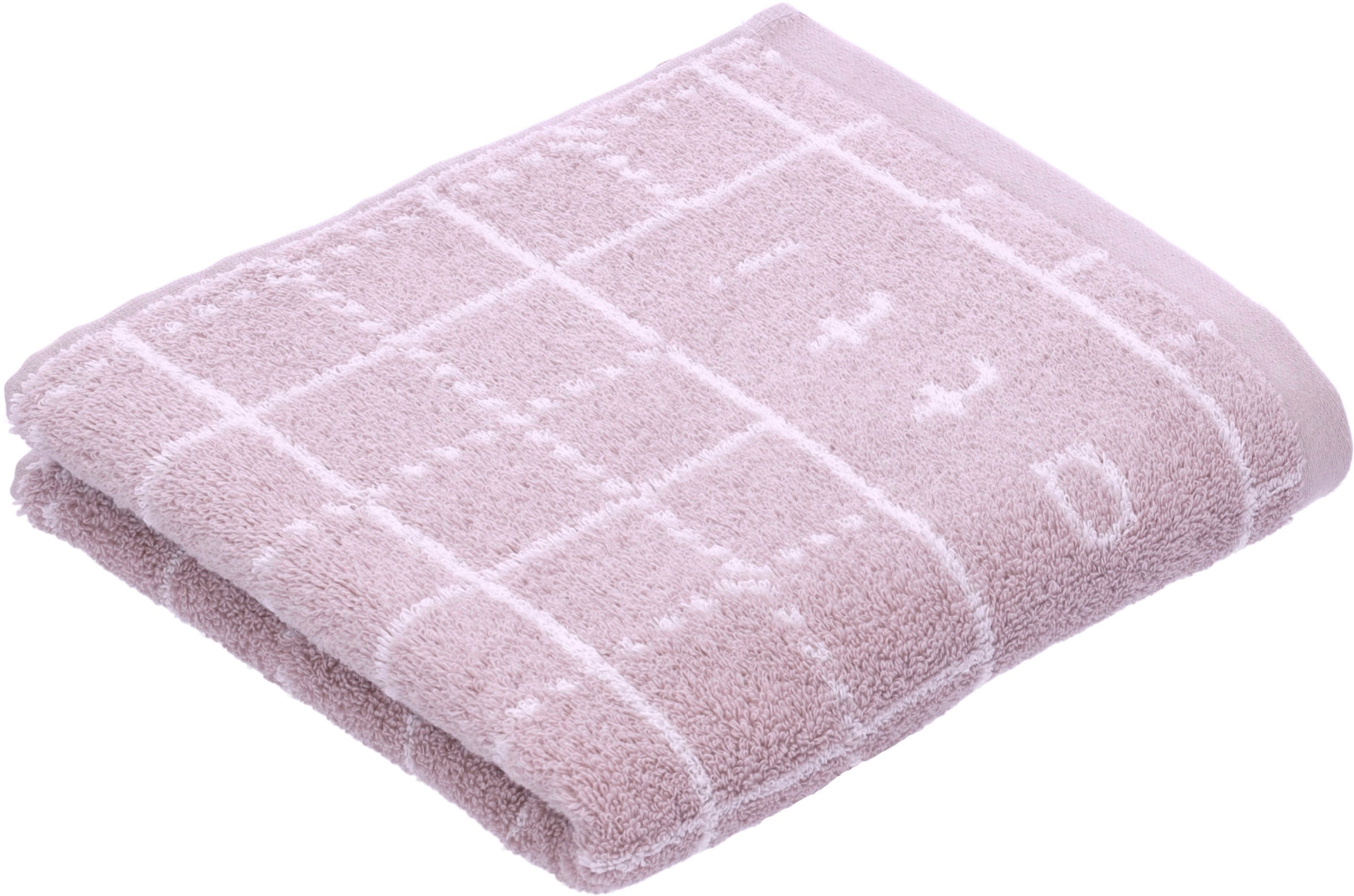 bugatti Handtuch »Perezzi« Jacquard in smartem Karolook