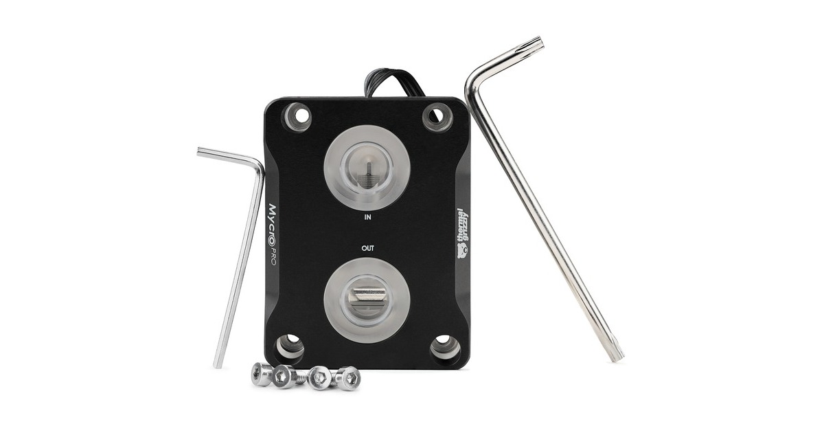 Thermal GrizzlyIntel 1851 Mycro Direct-Die Pro RGB V1 heatsink  (Zwart/transparant)