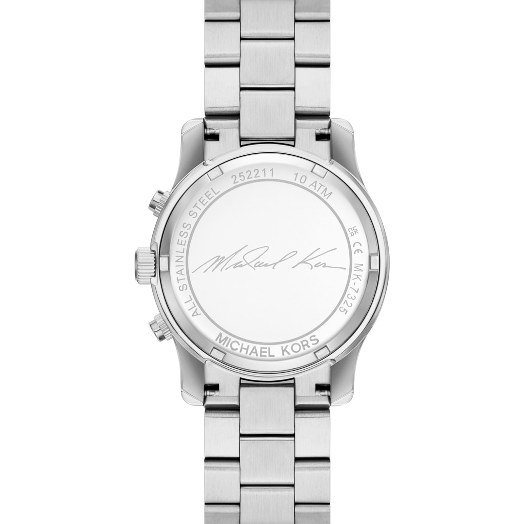 Michael Kors Runway Chronograph Silbrig