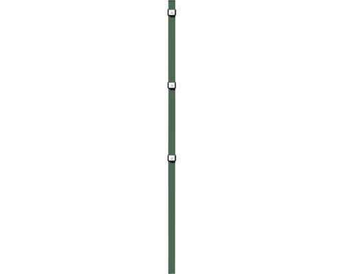 Schuttingpaal ALBERTS klemlip 6 x 4 x 120 cm groen