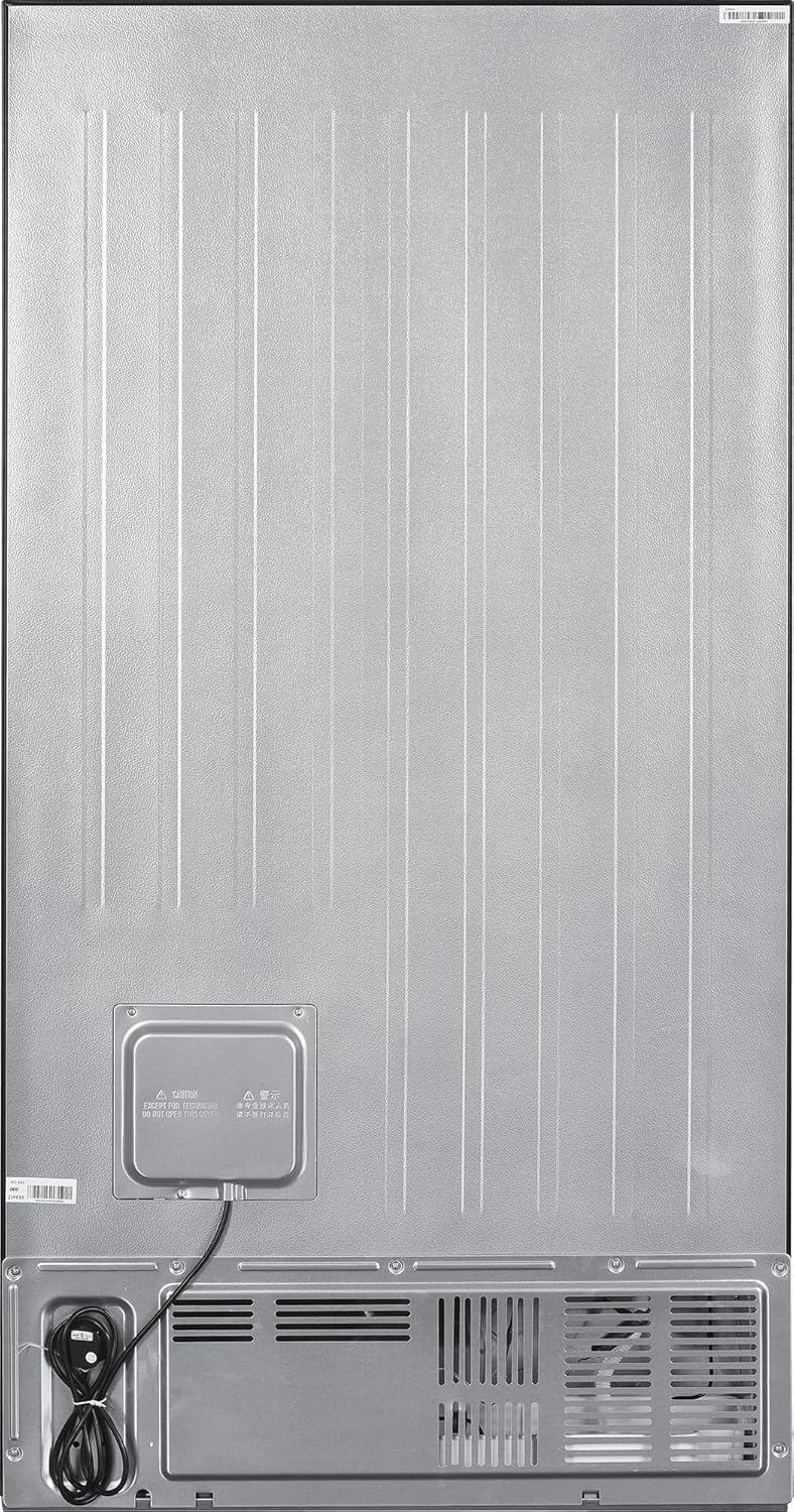 Beko GNO5324XPN Side-By-Side, freistehend, 532 l Nettovolumen, 347 l Kühlen, 185 l Gefrieren, NoFrost, Urlaubsmodus, Schnellkühlen, Edelstahl-Look
