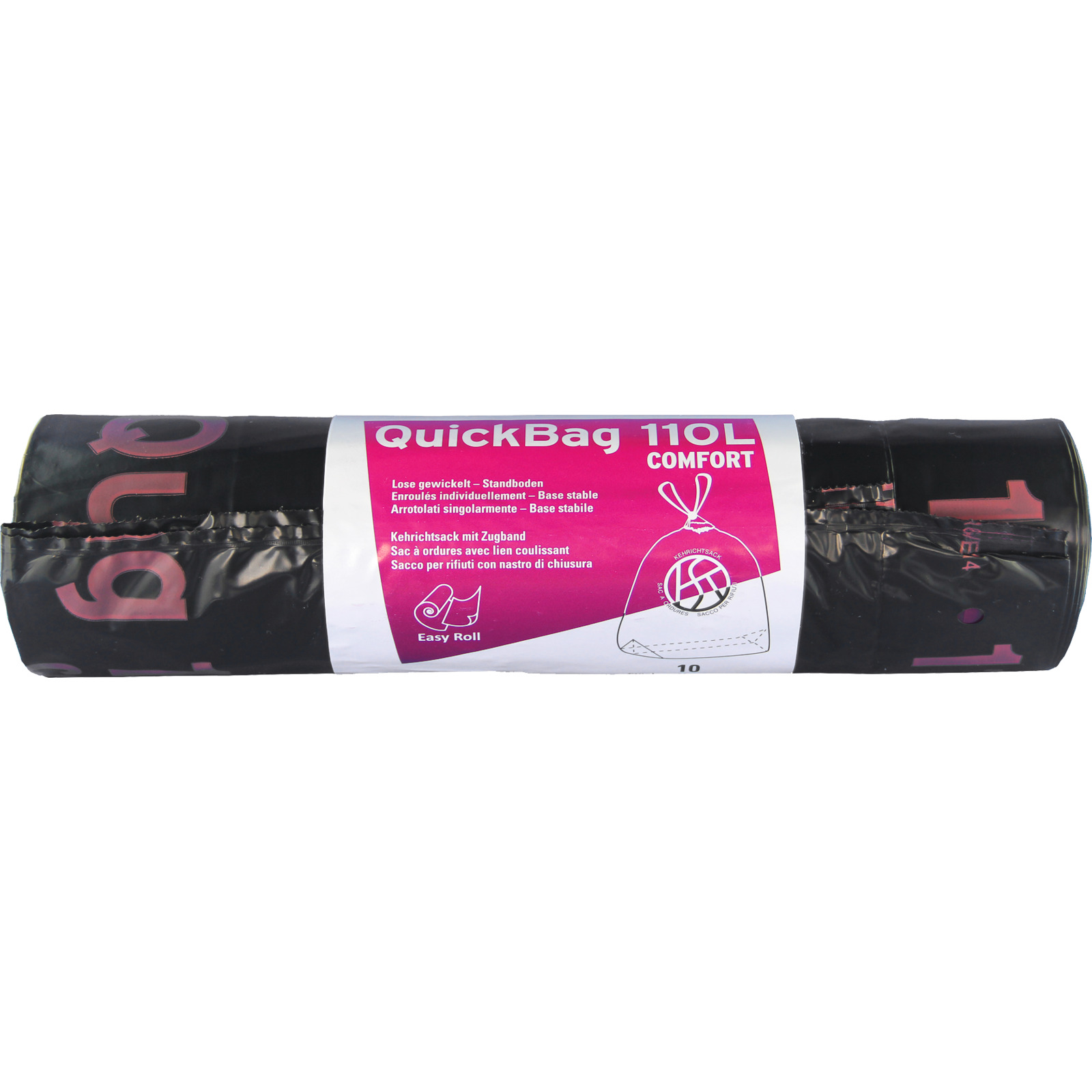 Kehrichtsack schwarz OKS 110 Liter, 10 Stk.